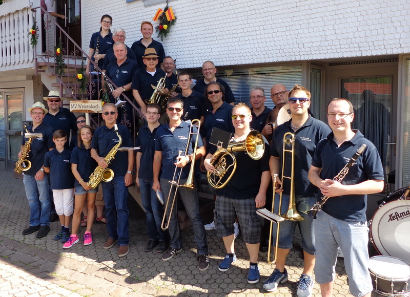 Vor dem Start des Umzugs in Reichental